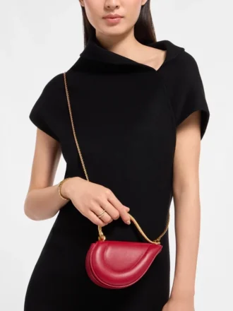 Borsa a manico Serpenti Cuoricino Mini