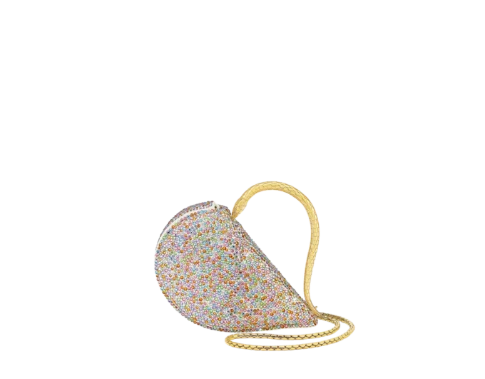 Borsa a manico Serpenti Cuoricino Mini