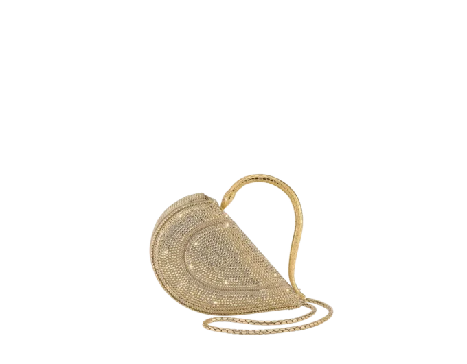Borsa a manico Serpenti Cuoricino Mini