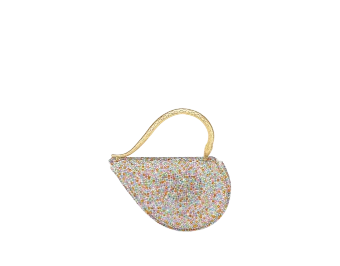 Borsa a manico Serpenti Cuoricino Mini