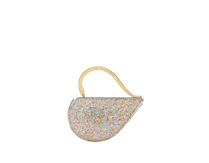 Borsa a manico Serpenti Cuoricino Mini