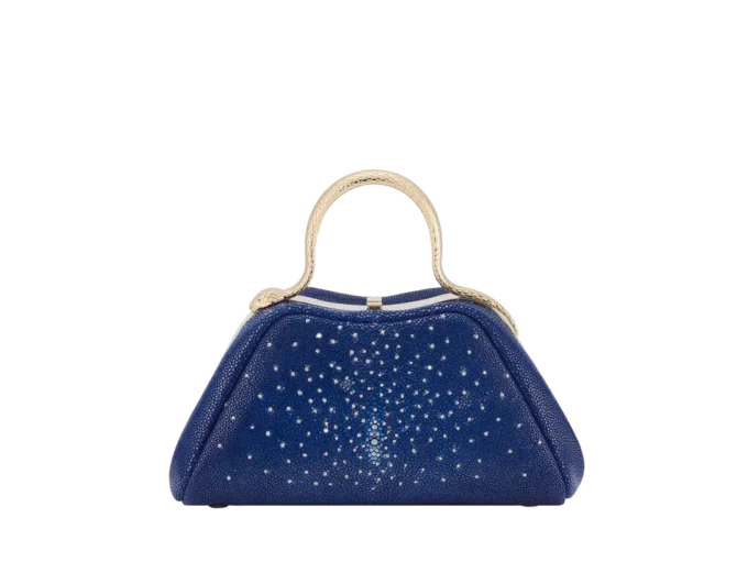 Borsa mini con manico superiore Serpentine
