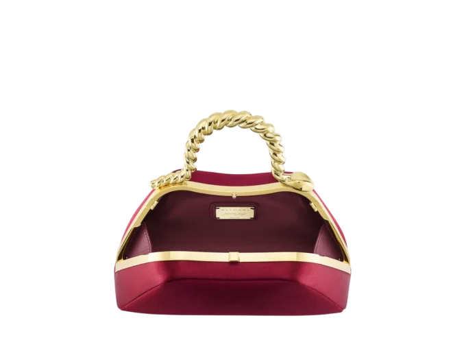 Borsa mini con manico superiore Serpentine