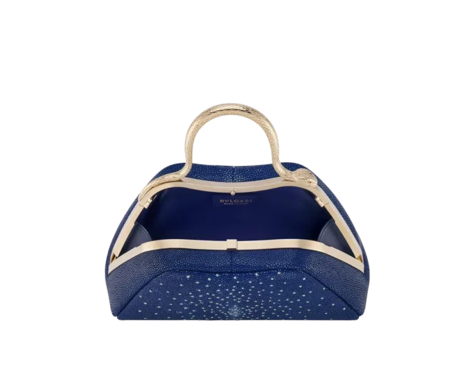 Borsa mini con manico superiore Serpentine