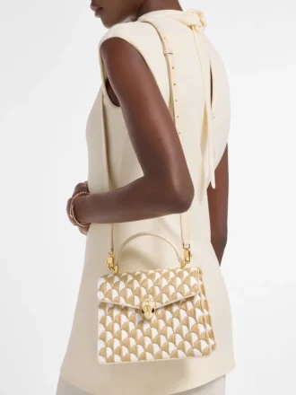 Borsa Serpenti Forever Medium con manico superiore