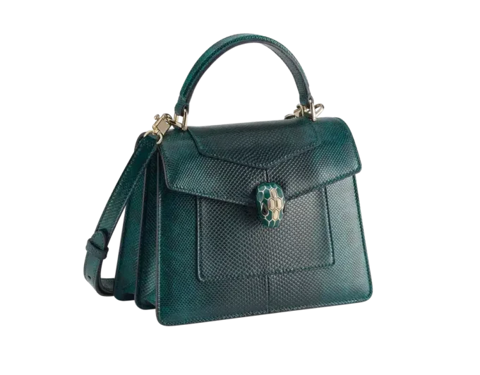 Borsa Serpenti Forever Medium con manico superiore