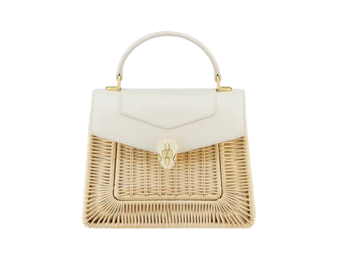Borsa Serpenti Forever Medium con manico superiore