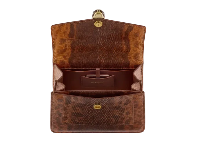 Borsa Serpenti Forever Medium con manico superiore