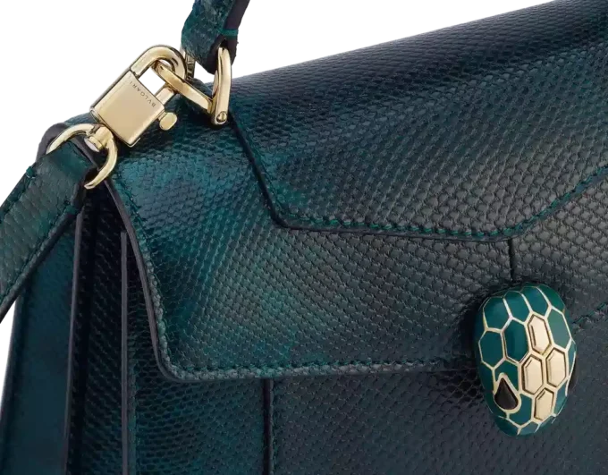 Borsa Serpenti Forever Medium con manico superiore