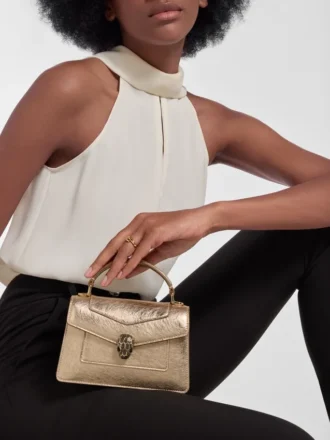 Borsa Serpenti Forever Mini con manico superiore
