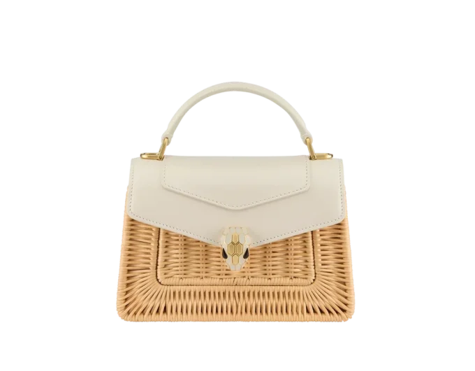 Borsa Serpenti Forever Mini con manico superiore