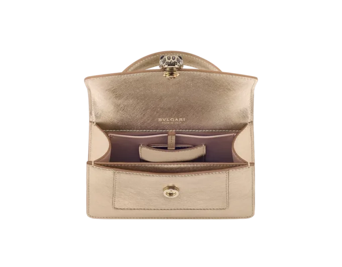 Borsa Serpenti Forever Mini con manico superiore