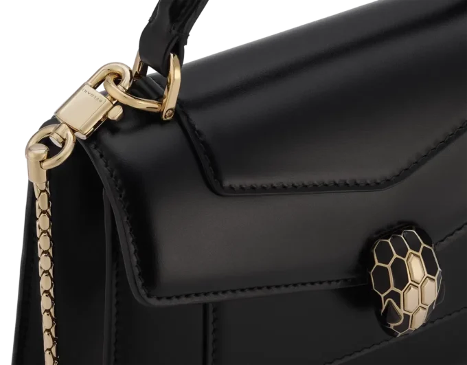 Borsa Serpenti Forever Mini con manico superiore