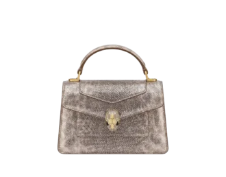 Borsa Serpenti Forever Small con manico superiore
