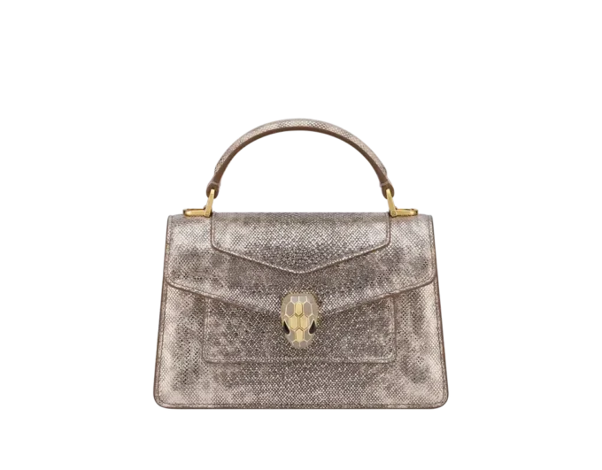 Borsa Serpenti Forever Small con manico superiore