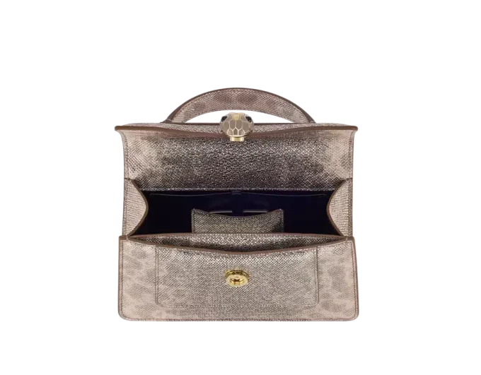 Borsa Serpenti Forever Small con manico superiore