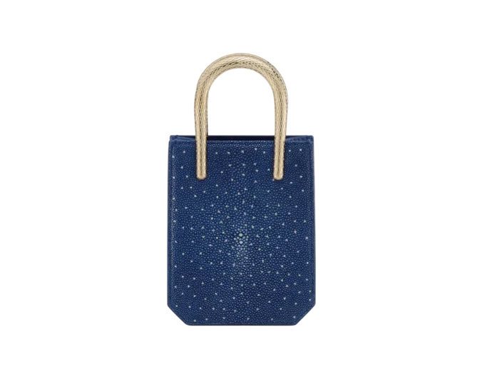 Mini Tote Serpentine