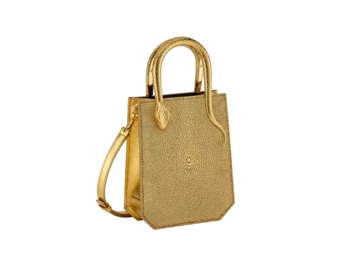 Mini Tote Serpentine