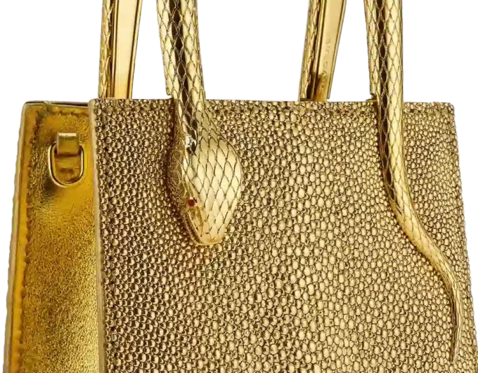 Mini Tote Serpentine